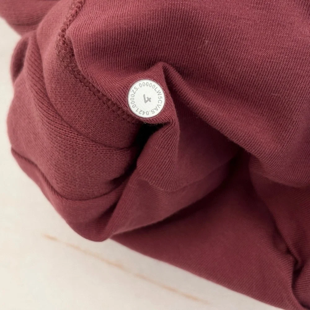 Lululemon Scuba High-Rise Jogger, Smoky Red